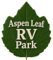 Aspen Leaf RV Park Site Logo